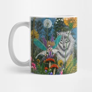 Fairy Wolf Security System Mug